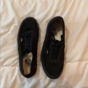 black vans